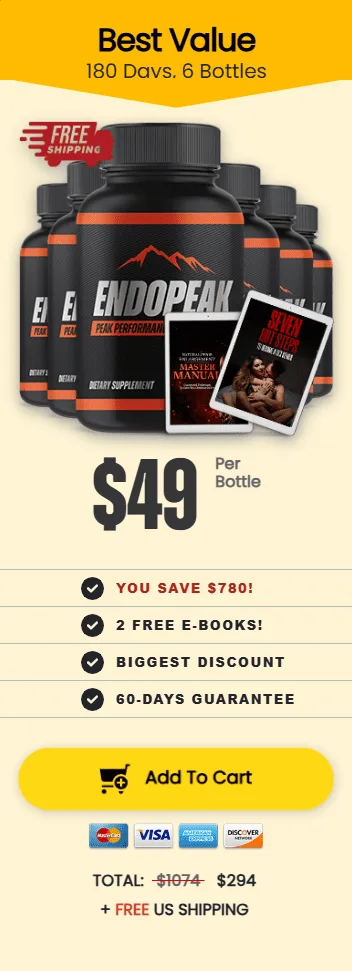 VitalBoostXL 6 Bottle Maximum Savings Pack